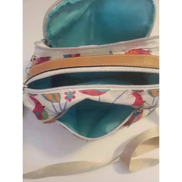 Lily Bloom Floral Pattern Satchel Handbag - Picture 6 of 9